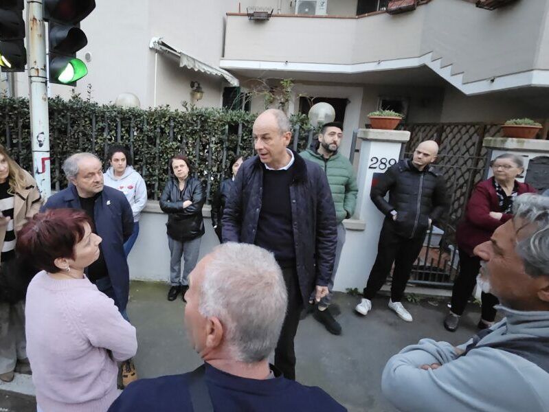 Gianni Cenni in visita